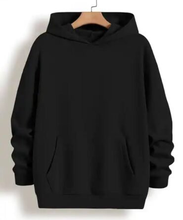 Men Regular Fit Hooded Sweatshirt