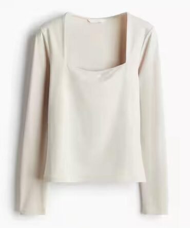 Women Slim Fit Square Neck Top