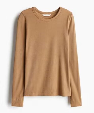 Women Slim Fit Round Neck Top